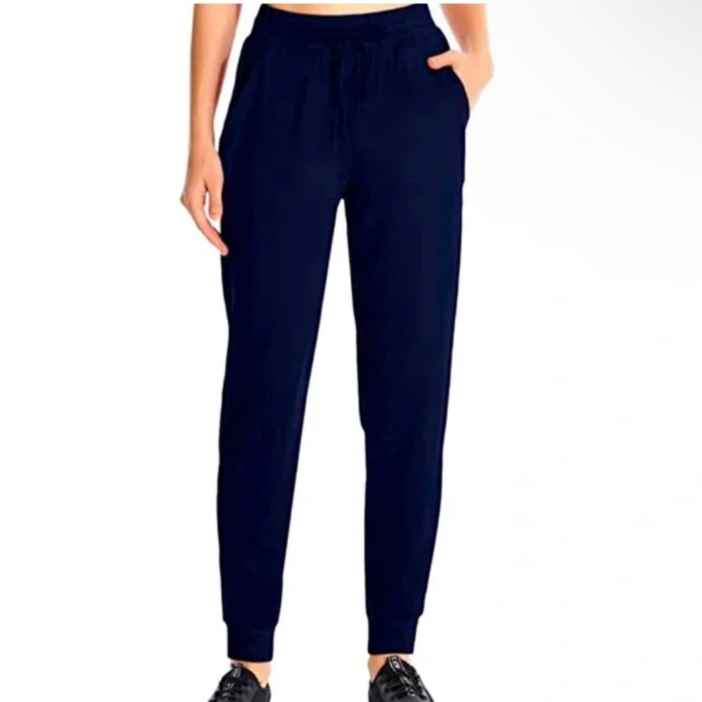 COORun Navy Jogger Pants w/Pockets Navy Blue